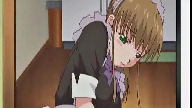 Watch Maid in Panties Pleasuring Master in Animate Toyplay