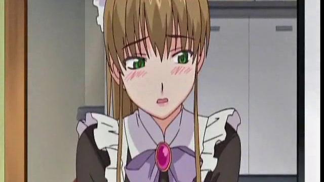 Watch Maid in Panties Pleasuring Master in Animate Toyplay
