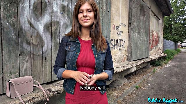 Fucked Outdoors for Cash