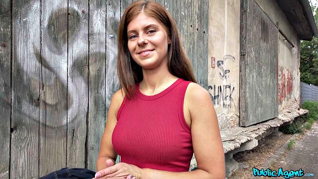 Fucked Outdoors for Cash