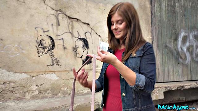 Fucked Outdoors for Cash