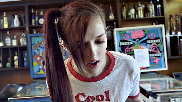 Teen Pinball Hits The Creampie Jackpot