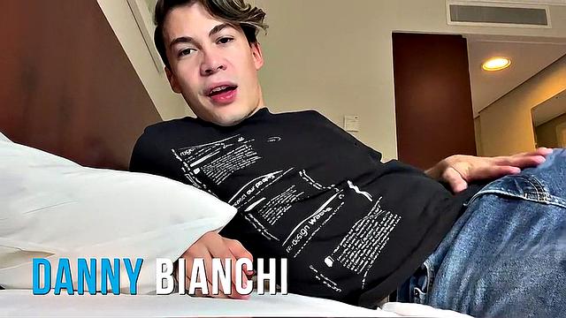 Horny In The Hotel Room - Danny Bianchi Gets Ready