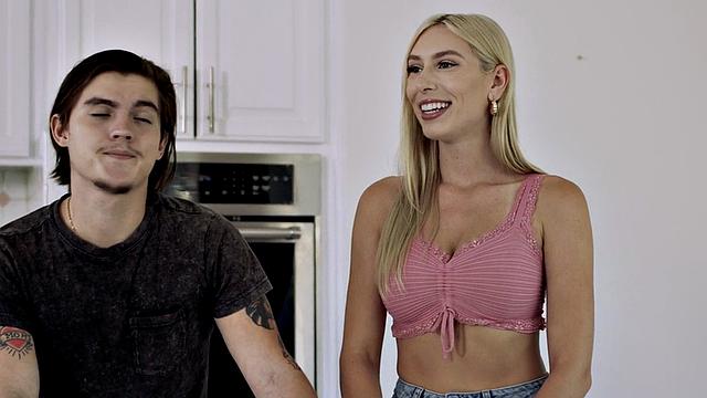 Cockhungry babe fucked by her lover in hot affair