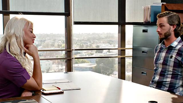 London River gets bent over and fucked by intern