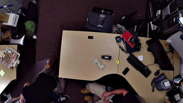 Gay pawn threesome assfucked in the office by shop owners