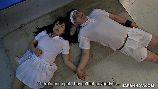 Sayaka Aishiro has her first anal with a guy