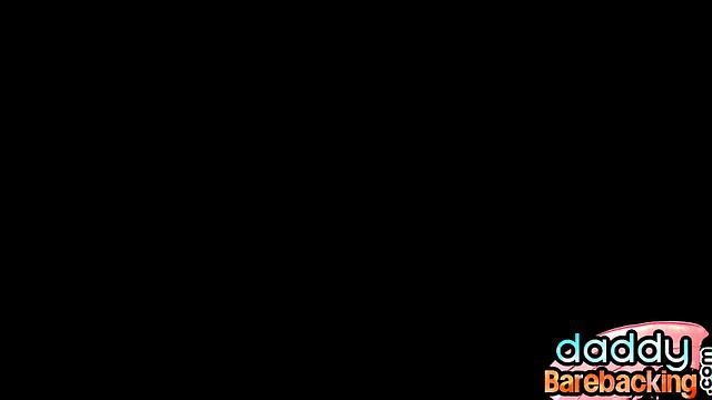 DILF barebacked by skinny twunk