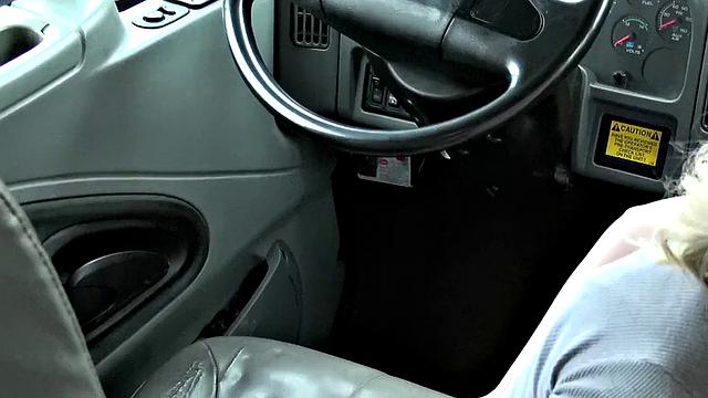 Blonde with natural tits hitchcocks and takes a deep facial from a hot stranger in POV