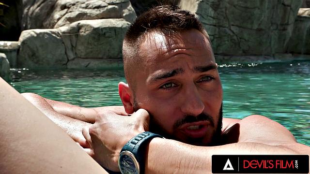 DEVILS FILM - Petite Babe Liz Jordan Cheats to Get Hot Creampie