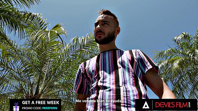 DEVILS FILM - Petite Babe Liz Jordan Cheats to Get Hot Creampie