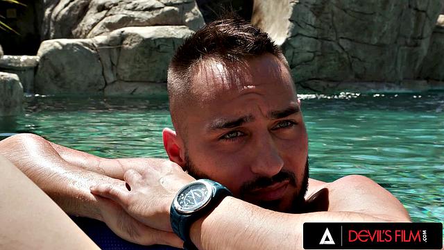 DEVILS FILM - Petite Babe Liz Jordan Cheats to Get Hot Creampie