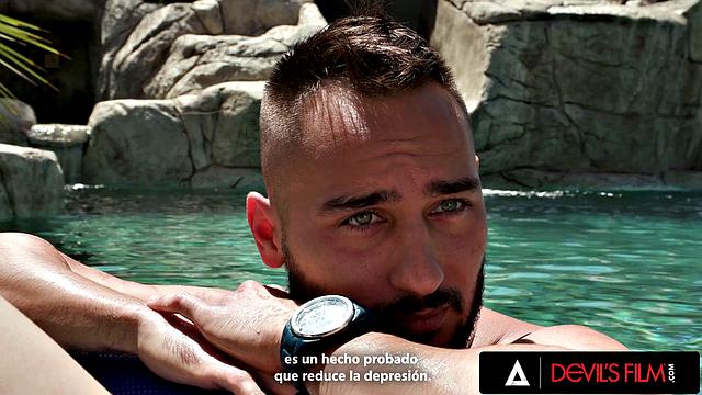 DEVILS FILM - Petite Babe Liz Jordan Cheats to Get Hot Creampie