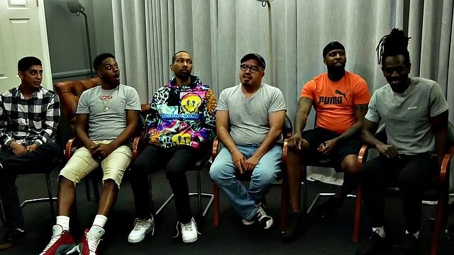 GangbangCreampie - Cute Redhead Babe Is A Cock Master In Gangbang