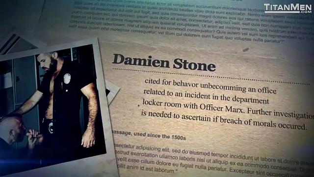 Bad Cop: Scene 3 with Hunter Marx & Damien Stone 