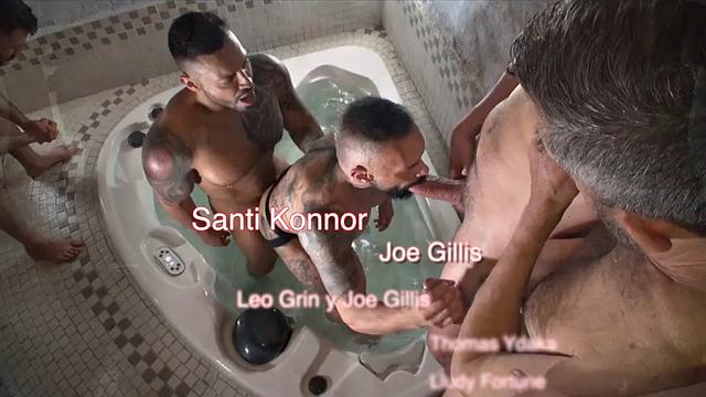 Wild Group Sex in the Hot Tub - Aristpofuck 2 (part 5)