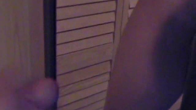 Lance is back for another solo session, jerking off in front of a mirror. We get to enjoy watching this naked boy stroke his hard cock.