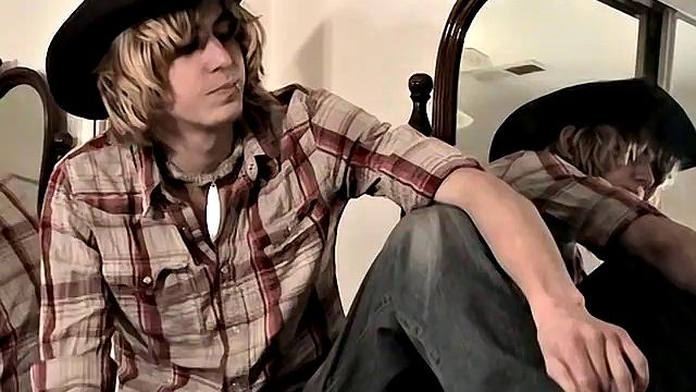 Carl Alexander Strokes His Country Boy Cock