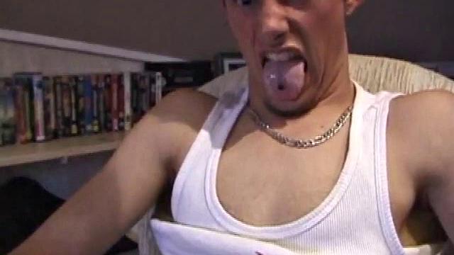 Vince can't wait to stroke his cock after a wild day skating