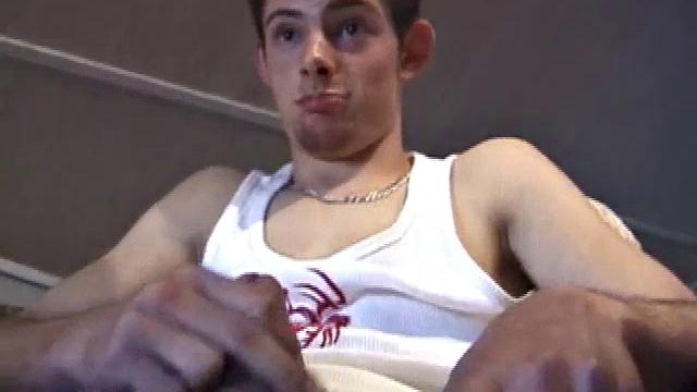 Vince can't wait to stroke his cock after a wild day skating