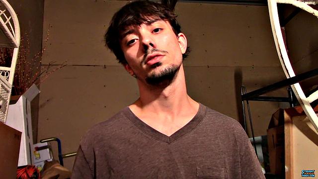Chad Turner Jerking Off in the Garage