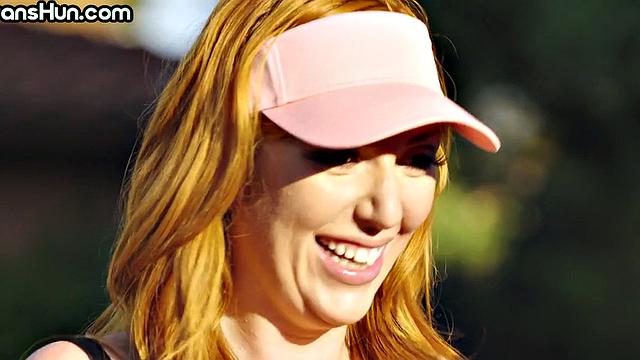 Transsexual bigtitted bae bangs her cocksucking BFF