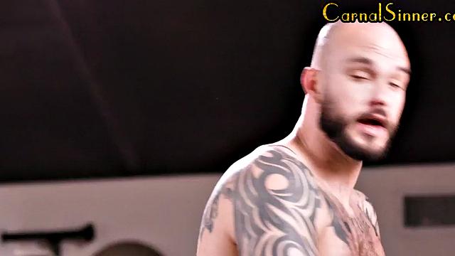 Redhaed TS babe riding and sucking till cumshot