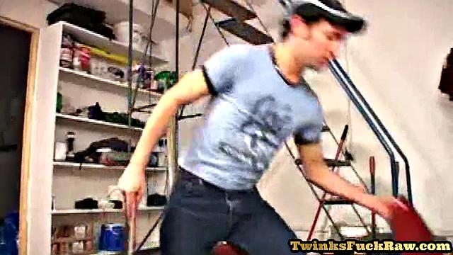 Real jock analsmashed by lover