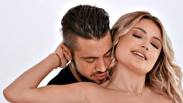 Secretary bae fucked by big white dick in tight pussy hole