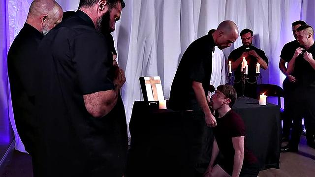 Becoming a Member of the Cock Clergy - Part 1 - Eric Charming, Aaron Trainer