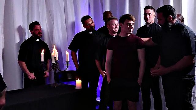 Becoming a Member of the Cock Clergy - Part 1 - Eric Charming, Aaron Trainer