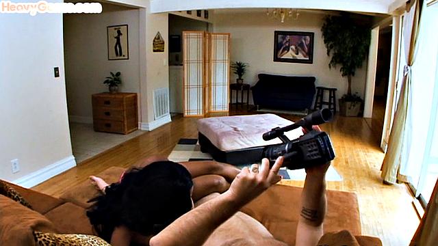 Big booty ebony smashed by big dick in pussy