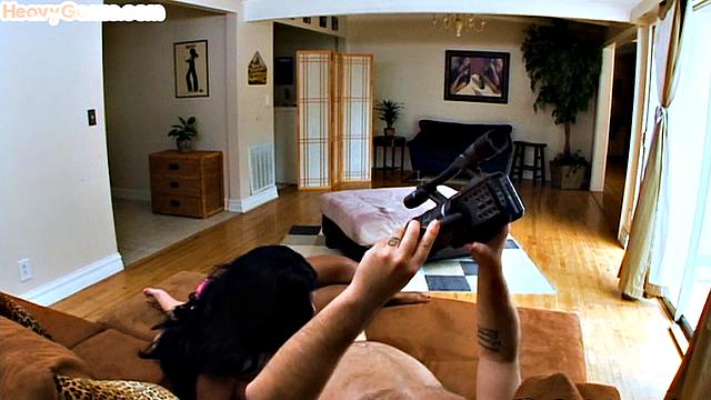 Big booty ebony smashed by big dick in pussy