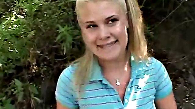 Petite teen fingering herself