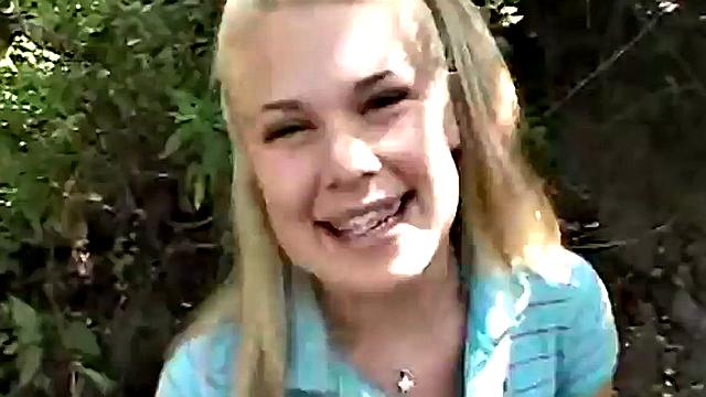 Petite teen fingering herself