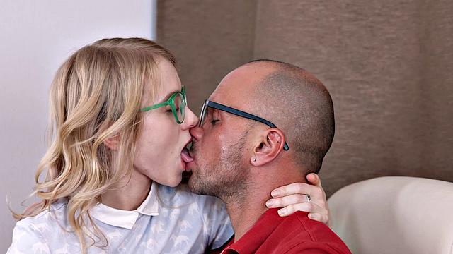 She Is Nerdy - Lightfairy - Hot sex with nerdy coed