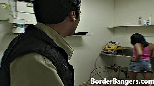 Tina Juarez Blowjob and Fucked by Officer