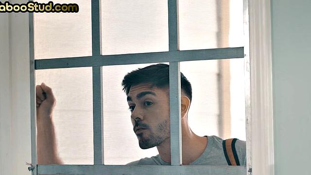 Black taboo stud screwed by white stepbrother till cumshot