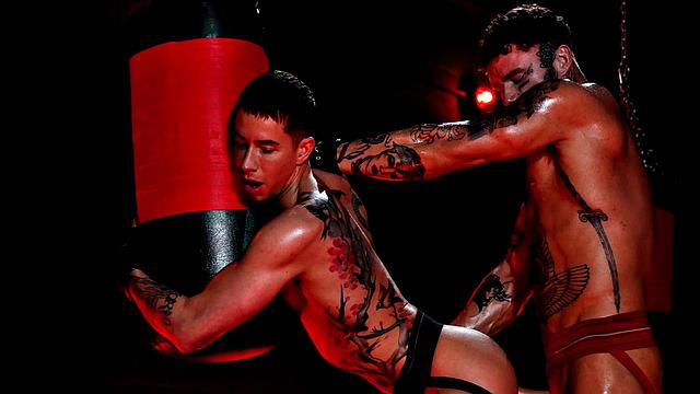 HotHouse - Massive Inked Hunk Penetrates Cute Jock's Tight Asshole