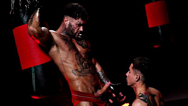 HotHouse - Massive Inked Hunk Penetrates Cute Jock's Tight Asshole