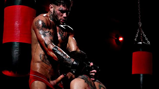 HotHouse - Massive Inked Hunk Penetrates Cute Jock's Tight Asshole