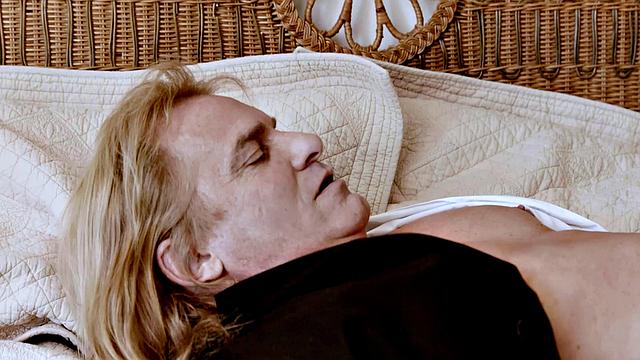 Naughty 18-year-old blonde gets down and dirty with her man's hard cock before the wedding