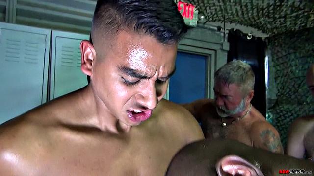 Court Martial Gang Fuck - Part 2 - Silver Steele, Sean Duran Group Orgy
