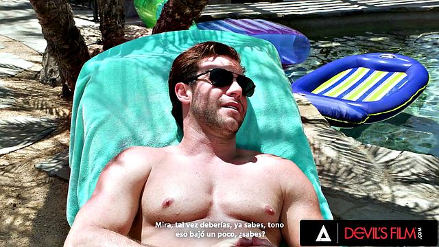 DEVILS FILM - Naughty Teen Penelope Kay wants her Stepdad to fuck her ass so BAD!