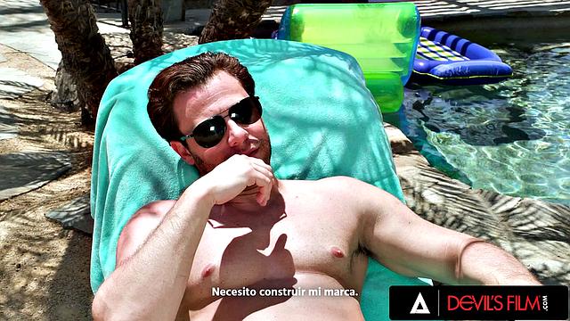 DEVILS FILM - Naughty Teen Penelope Kay wants her Stepdad to fuck her ass so BAD!