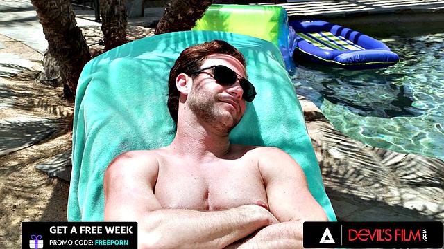 DEVILS FILM - Naughty Teen Penelope Kay wants her Stepdad to fuck her ass so BAD!