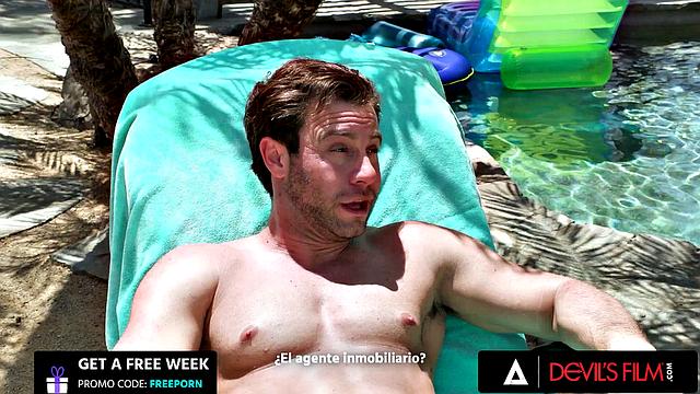 DEVILS FILM - Naughty Teen Penelope Kay wants her Stepdad to fuck her ass so BAD!