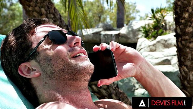 DEVILS FILM - Naughty Teen Penelope Kay wants her Stepdad to fuck her ass so BAD!