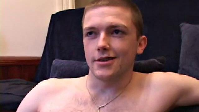 Young Axel Strokes Meat