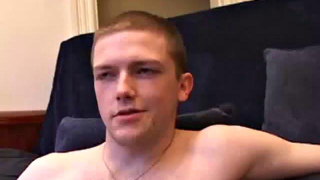 Young Axel Strokes Meat